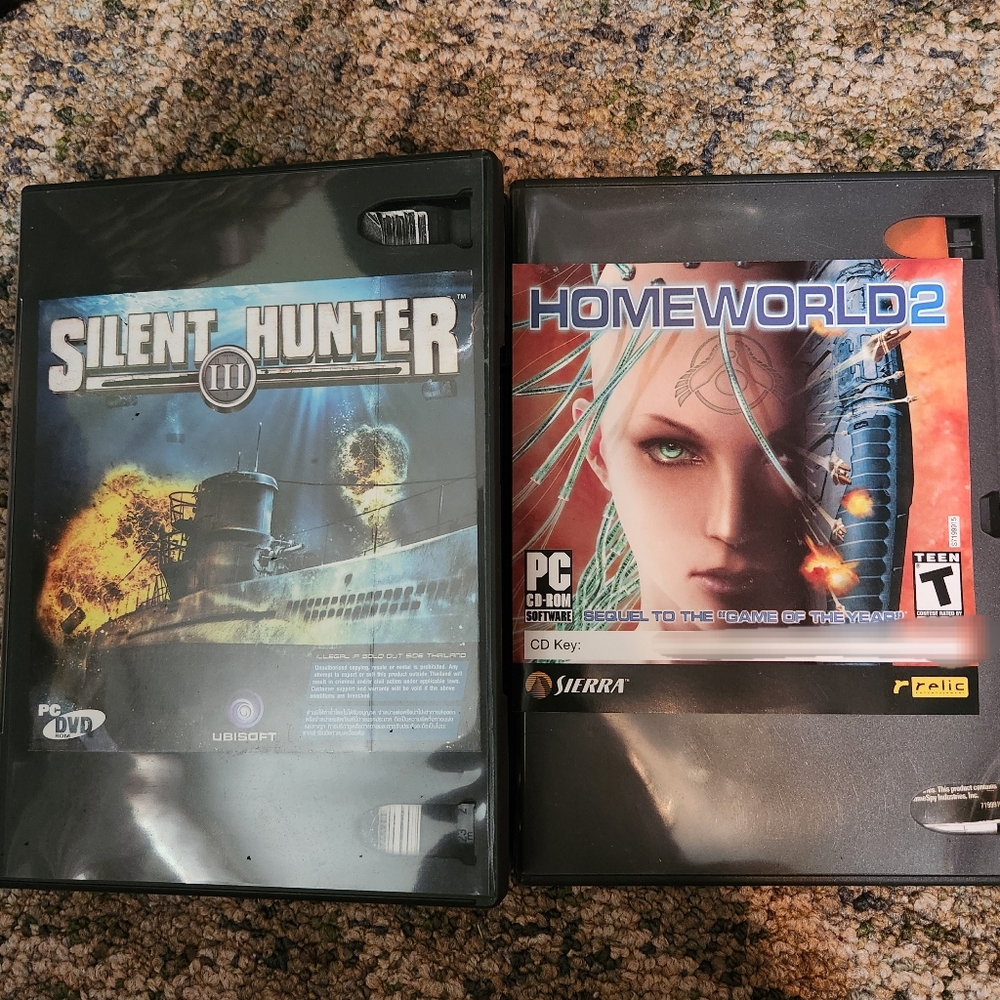 Silent Hunter III & Homeworld 2 PC Games